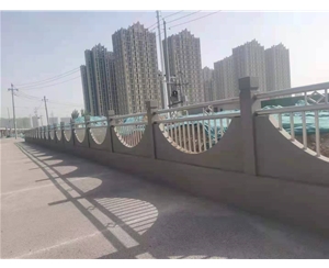 河南郑州西四环秀水河桥梁护栏